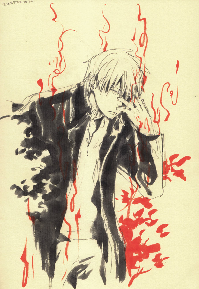 「一番古い絵がお絵描き掲示板でなるほどねという顔になった」|あかこのイラスト