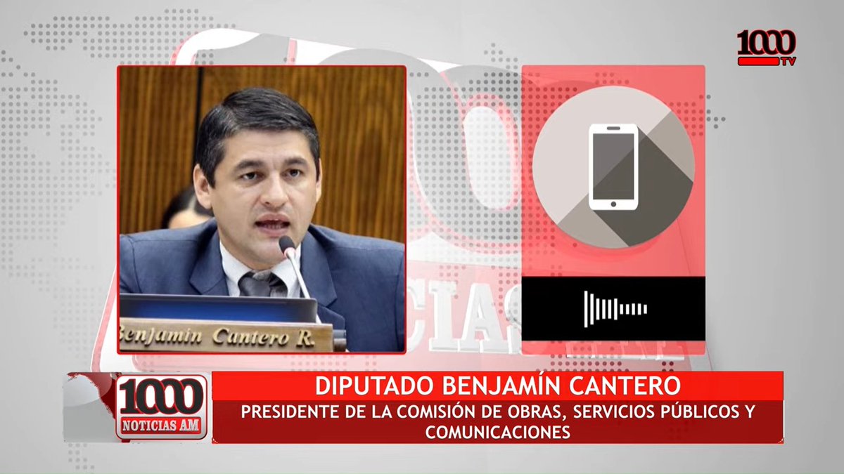 CON MIRAS A MEJORAR LA CAPACIDAD ENERGÉTICA DEL PARAGUAY |🇵🇾💡

🗣Habla el Diputado Benjamín Cantero, presidente de la Comisión de Obras, Servicios Públicos y Comunicaciones, c/ <a href="/pablovaldezpy/">Pablo Valdez</a>, <a href="/ALBERTOPPERALTA/">ALBERTO PERALTA</a> y <a href="/jotaemartinez/">Javier Eduardo Martinez</a> sobre intención de que empresas privadas construyan