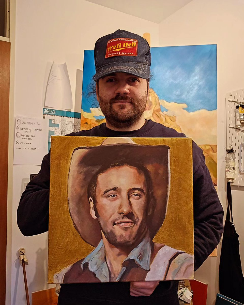 JackBrowningArt's tweet photo. Let's get this film about #LukeBell OUT there!
Kickstarter: https://t.co/FSIVBOqIAM
Oil on Canvas
14x14"
#countrymusic #countrymusicart #painting https://t.co/DRvrboV6mT