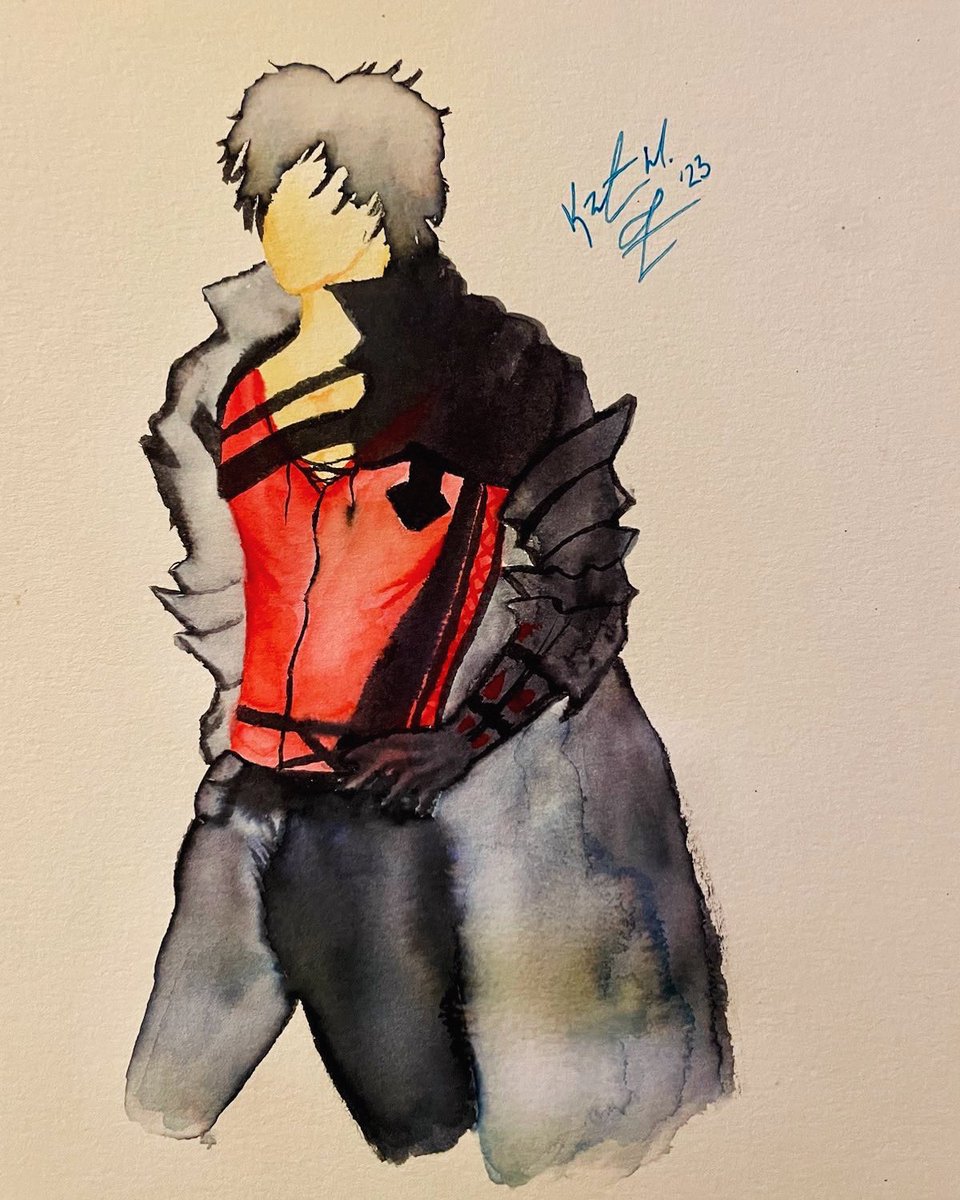 KittyKatPlant's tweet photo. Clive Rosfield of Final Fantasy XVI

#finalfantasy16 #ff16 #finalfantasyxvi #ffxvi #cliverosfield #watercolor #fanart #finalfantasyfanart https://t.co/UK06Dh5E6Y