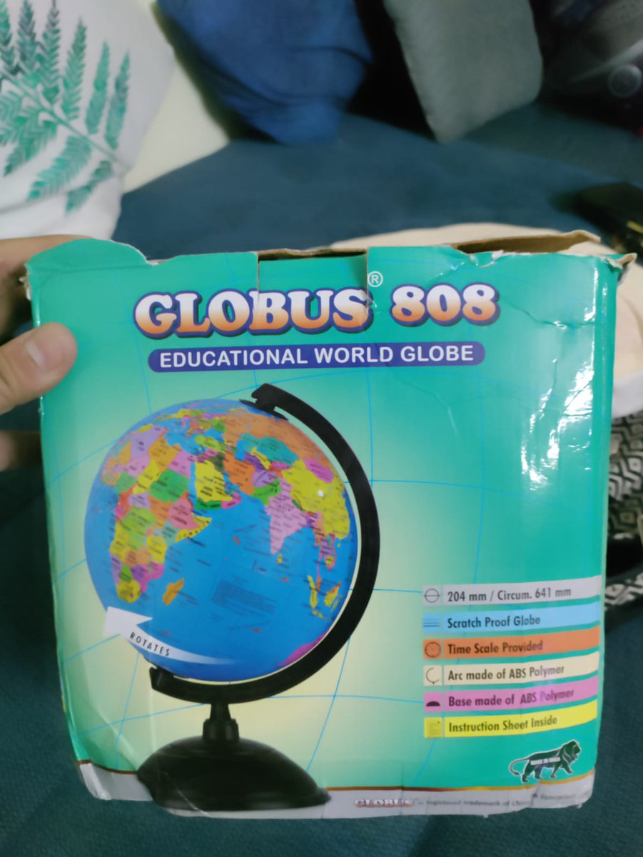 <a href="/Flipkart/">Flipkart</a> cheats people in efficient way. I ordered a Winner's Ornate 2020 black globe and they delivered Globus 808 A globe( low cost). Now when we want to return it, the <a href="/flipkartsupport/">FlipkartSupport</a> says the company name is not mentioned in the specification. Never ever buy from <a href="/Flipkart/">Flipkart</a>