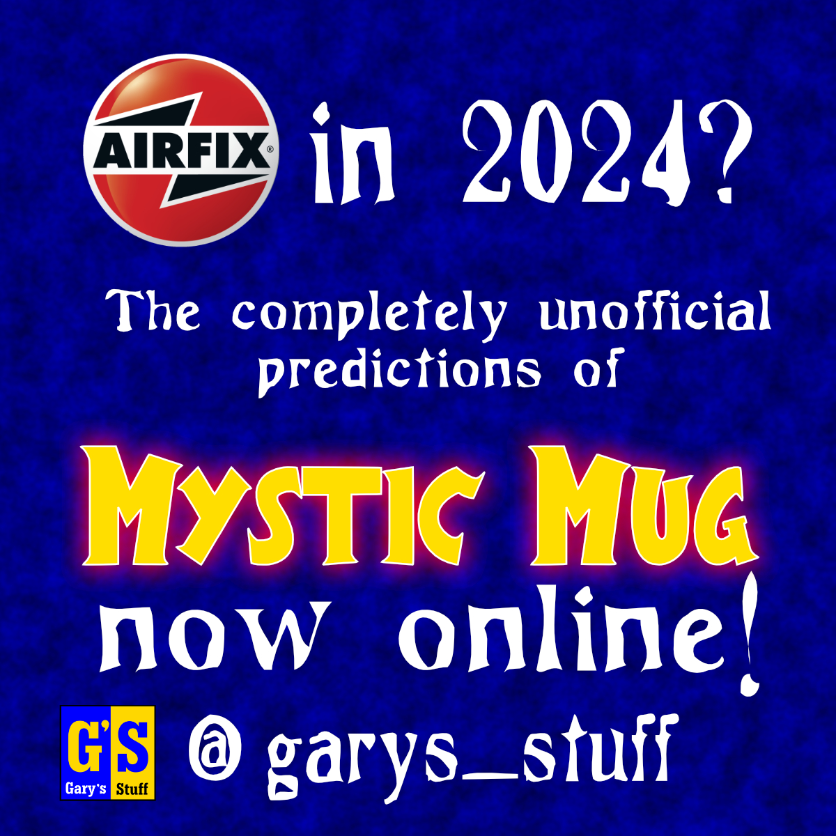 garys_stuff's tweet photo. While you're waiting for the @Airfix official announcement, why not see what #MysticMug has predicted for #Airfix2024 ? https://t.co/UeSwf3FrMO
#plastickits #scalemodels #scalemodelling #unofficial https://t.co/vIq5mPKqFU