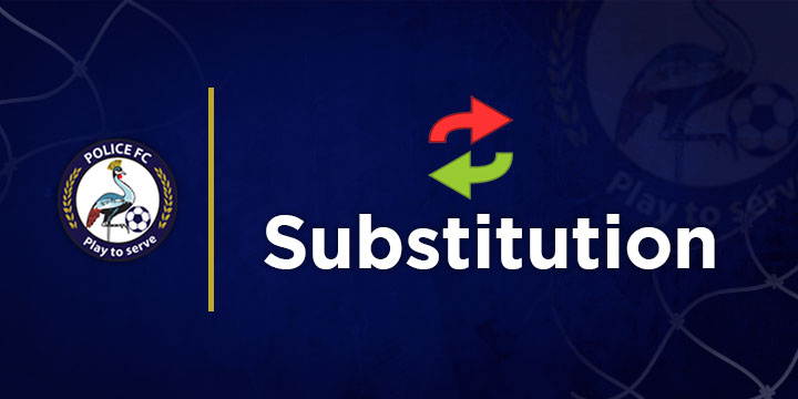 ⌚Min 75' | OND 0-0 POL | FBL SUB Raymond Onyai replaces Duncan Sseninde [🟢-🔵] #WeAreCops || #PlayToServe || #ONDPOL || #betPawaBigLeague