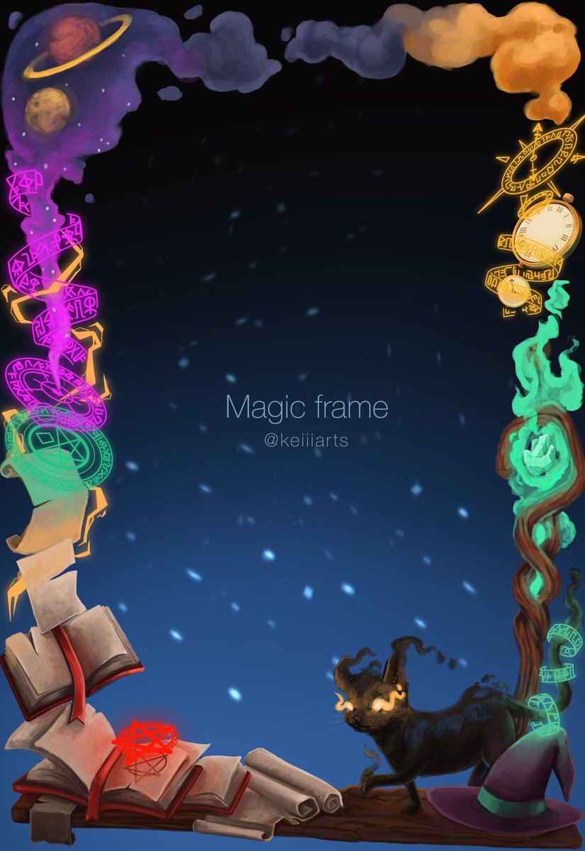 keiiiarts's tweet photo. The last time I posted this place was still twitter... anyway I'll be sharing my card frame illustrations here! Stay tuned!

#ArtistOnTwitter https://t.co/ccHAU2lAwJ