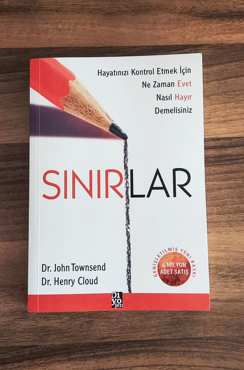 Bitirdim. 📚

Eğer hayır demekte zorlanıyorsanız, kesinlikle tavsiye edebileceğim bir kitap.

Kendi sınırlarınızı çizmenin yanı sıra başkalarının sınırlarına da saygı duymayı vurguluyor. Aslında herkesin kendi sınırını çizdiği ve başkalarınınkini kabul ettiği bir ütopik