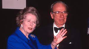 BladeoftheS's tweet photo. The worst thing that ever happened to the UK was Margaret Thatcher and Rupert Murdoch.

Without them we would never have had Brexit, Privatisation, and many more dreadful things. https://t.co/cNrwh2qJbM