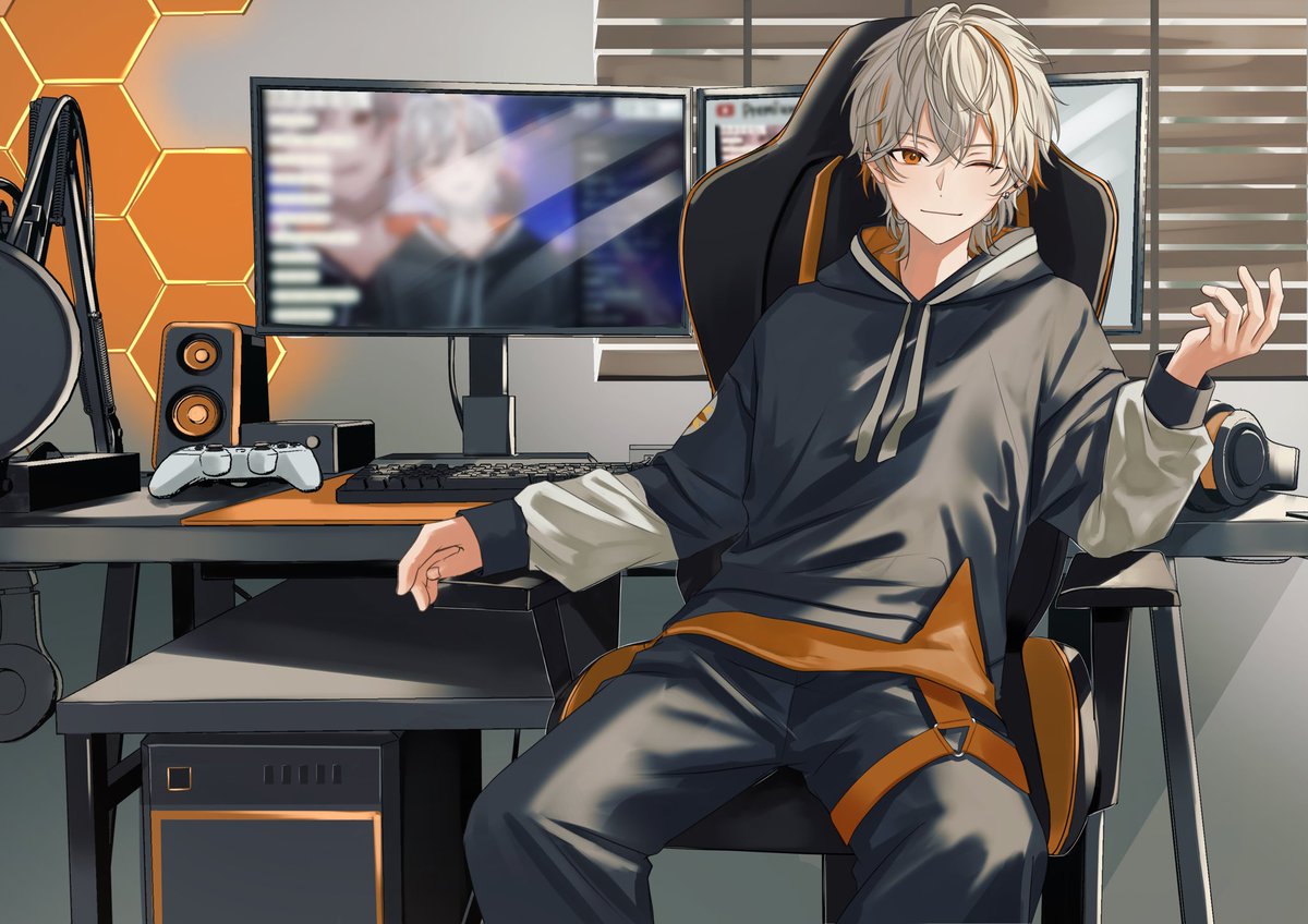 葛葉(にじさんじゲーマーズ) 「#今年も残りわずかなのでお気に入りの4枚を貼る」|misaのイラスト