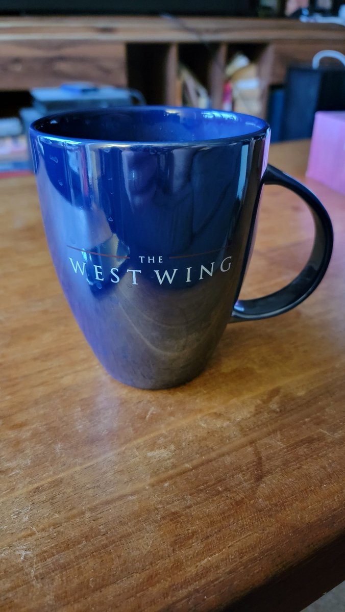 BeaverMap's tweet photo. A gift from my West Wing sister.
#theWestWing https://t.co/ZlMk8NJgyp