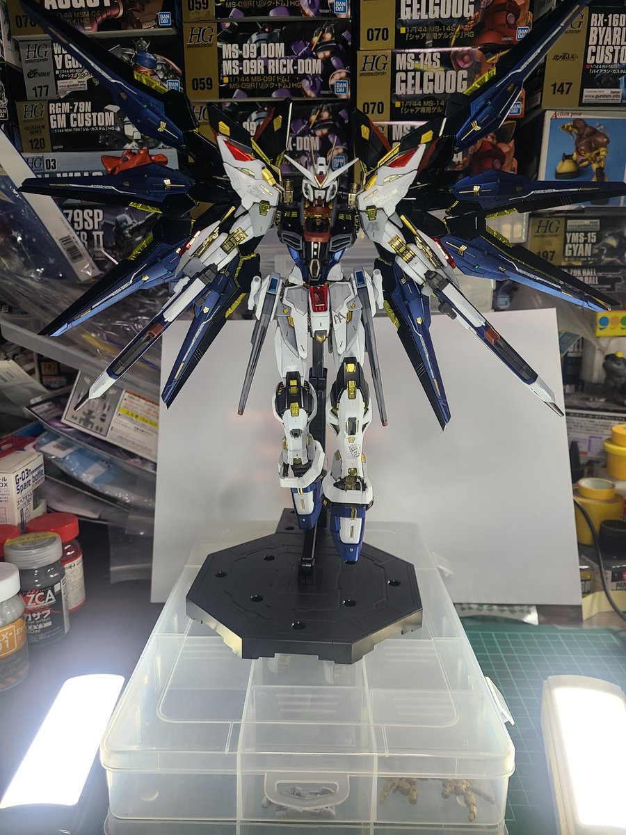 masaru_jack's tweet photo. MGEXストライクフリーダム
完成しました！ https://t.co/n9H2sLumxK