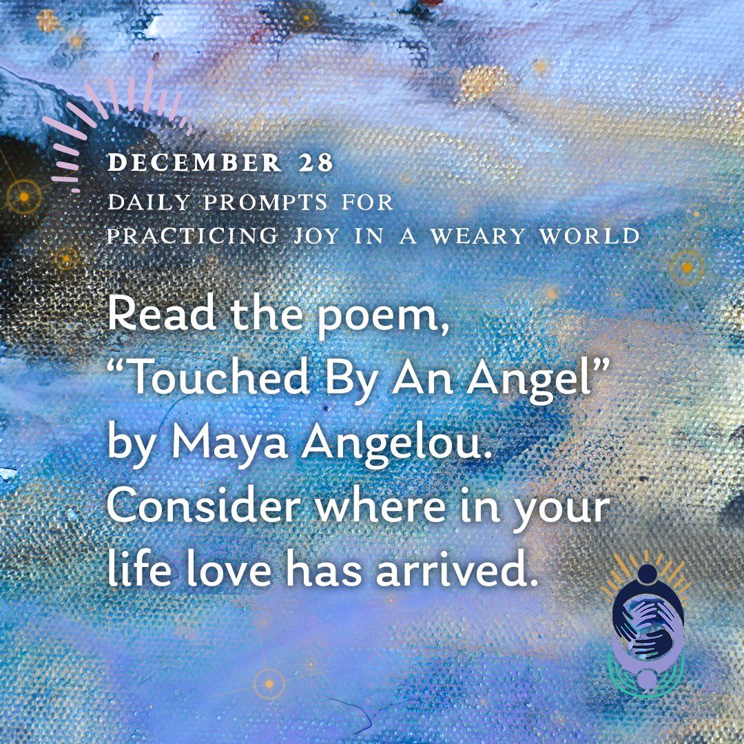 FirstChurchUCC's tweet photo. Daily prompts for practicing joy in a weary world.

#FirstPHX #openandaffirming #UCC #UnitedChurchofChrist #queerfaith #loveyourneighbor #lovethyneighbor #worship #phoenix #glendale #downtownphoenix #dtphx #tempe #mesa #peoria #thisischurch #Community #localfirstaz #love #arizona https://t.co/9KupNJs4eG