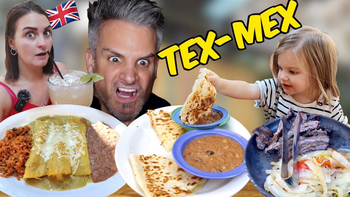 Mr_H_YouTube's tweet photo. Today we try Tex-Mex in San Antonio on the Riverwalk. join us in the live chat at 5:15pm EST, link in the pinned comments.

#mrhandfriends
#texmex
#texmexfood
#riverwalk
#sanantonio
#texas
#fajitas
#enchiladas
#quesadilla
#margarita
#refriedbeans
#salsa
#foodstagram
#foodie https://t.co/YDZnyp6Jwq