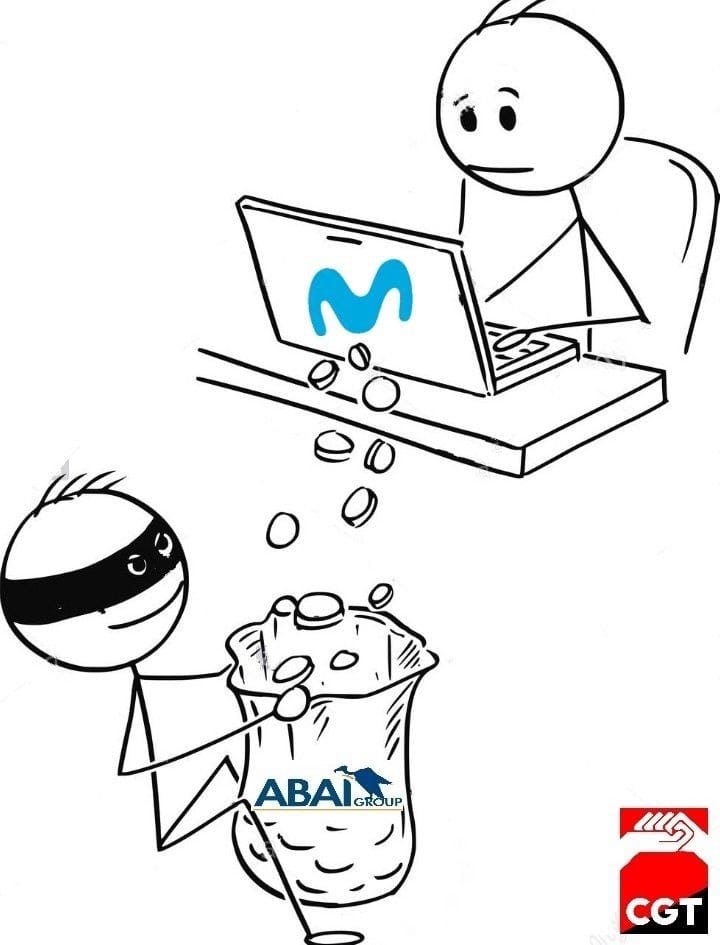 O <a href="/GroupAbai/">Abai</a> remata o ano da única maneira que sabe que é prexudicado ás traballadoras. Na nómina deste mes "esqueceuse" de incluír as retribucións variables. 

Desde a <a href="/CGT/">CGT</a> reclamámoslle o pago inmediato. 

🤳🏿m.facebook.com/story.php?stor…