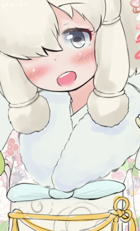 年賀イラストwip  カラーラフはなんとか終わりましたので、明日以降で微調整しながら仕上げますぅ