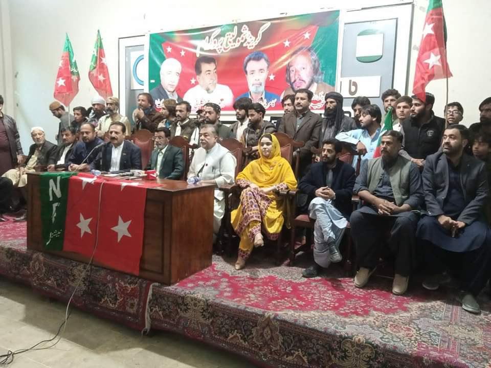 NationalParty_'s tweet photo. کوئٹہ: پریس کلب کوئٹہ شہید گل زمیں حبیب جالب کے بھائی حاجی رحمت اللہ بلوچ نے اپنے سینکڑوں ساتھیوں سمیت بی۔این۔پی (مینگل) سے مستعفی ہو کر نیشنل پارٹی میں شمولیت اختیار کر لیا ہے۔ https://t.co/N2iLWKXxUN