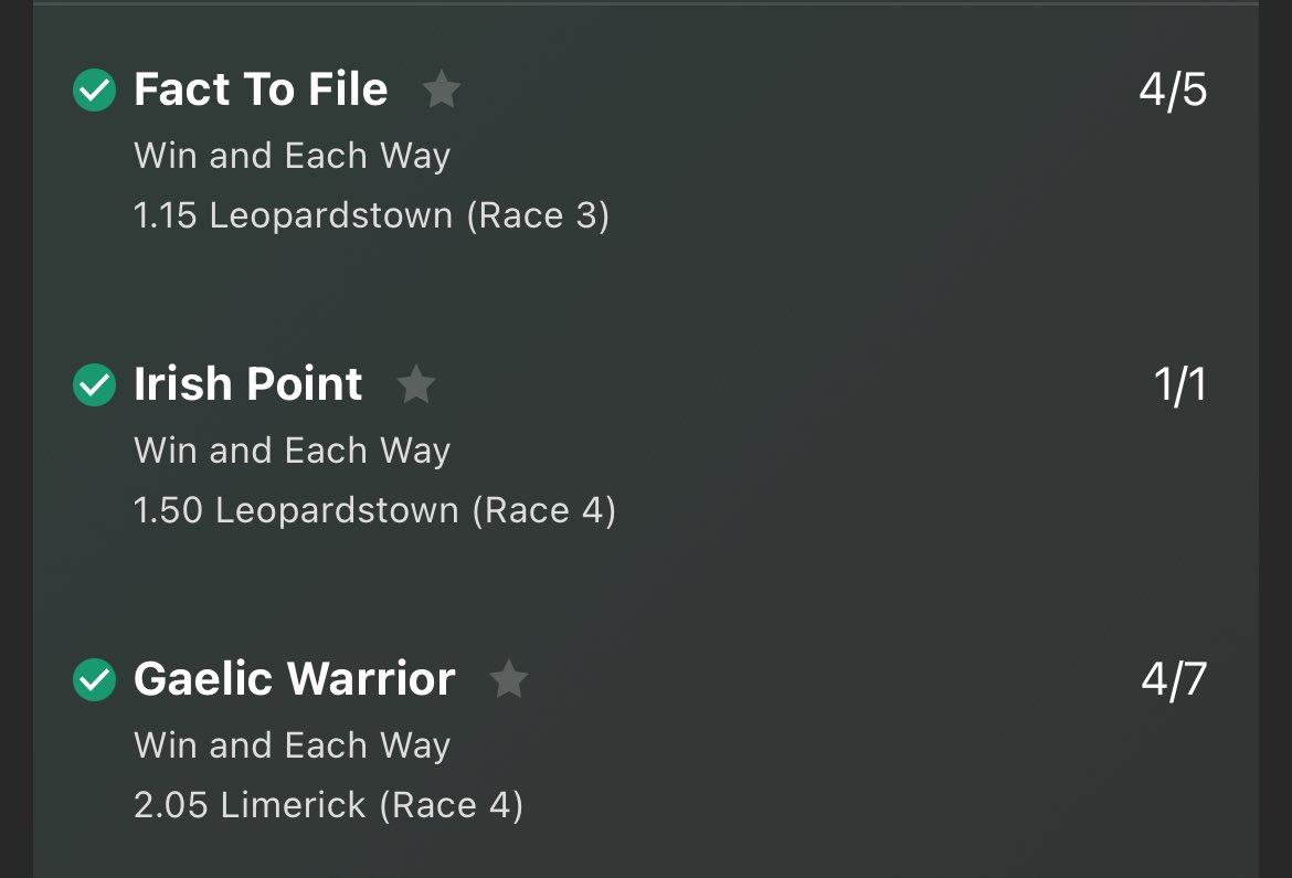 JackkHallam's tweet photo. No free tips were given today, however my private group got access to my Treble‼️🤝
Had a blast🇬🇧🐎
All 4 of my singles Tips landing‼️ with Galopin De Champs back to winning ways👑
#Profits #Horses #Racingtipster #easyprofit #bettingtips #Horseracingpicks #bigwins https://t.co/v9JqGKhLwl