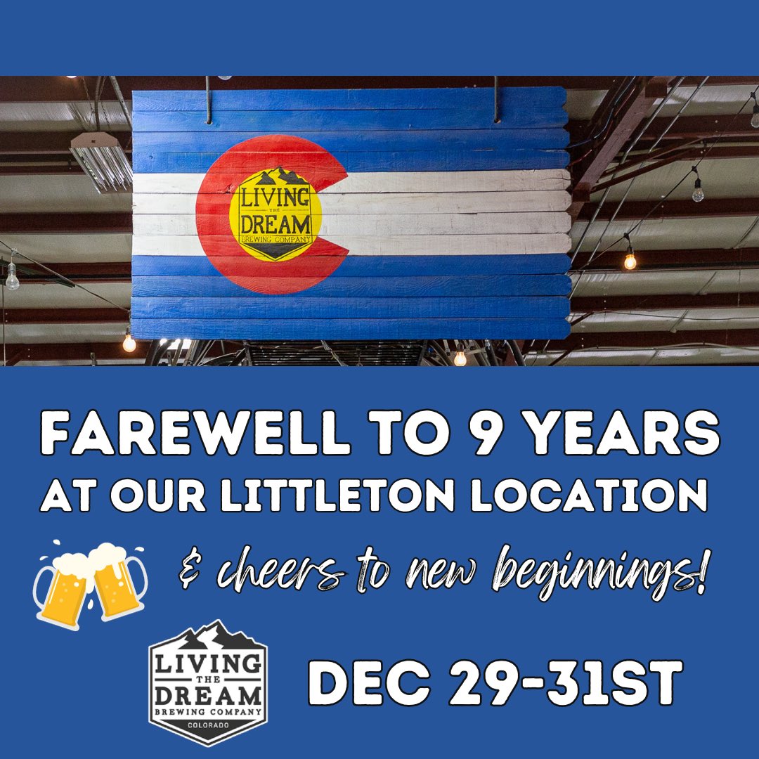 🎉 Join us for an all weekend-long farewell bash as we bid adieu to our OG location after 9 incredible years! Let's celebrate almost a decade of memories together and give our beloved spot the send-off it deserves. Don't miss out—Friday to Sunday 🍻