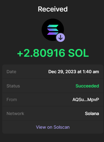 Obsido1's tweet photo. @VendXNFT payout for Gen0 20 mins before mint starts.... My Gen1s are pretty much paid for just by holding https://t.co/LsMd6GA6LE