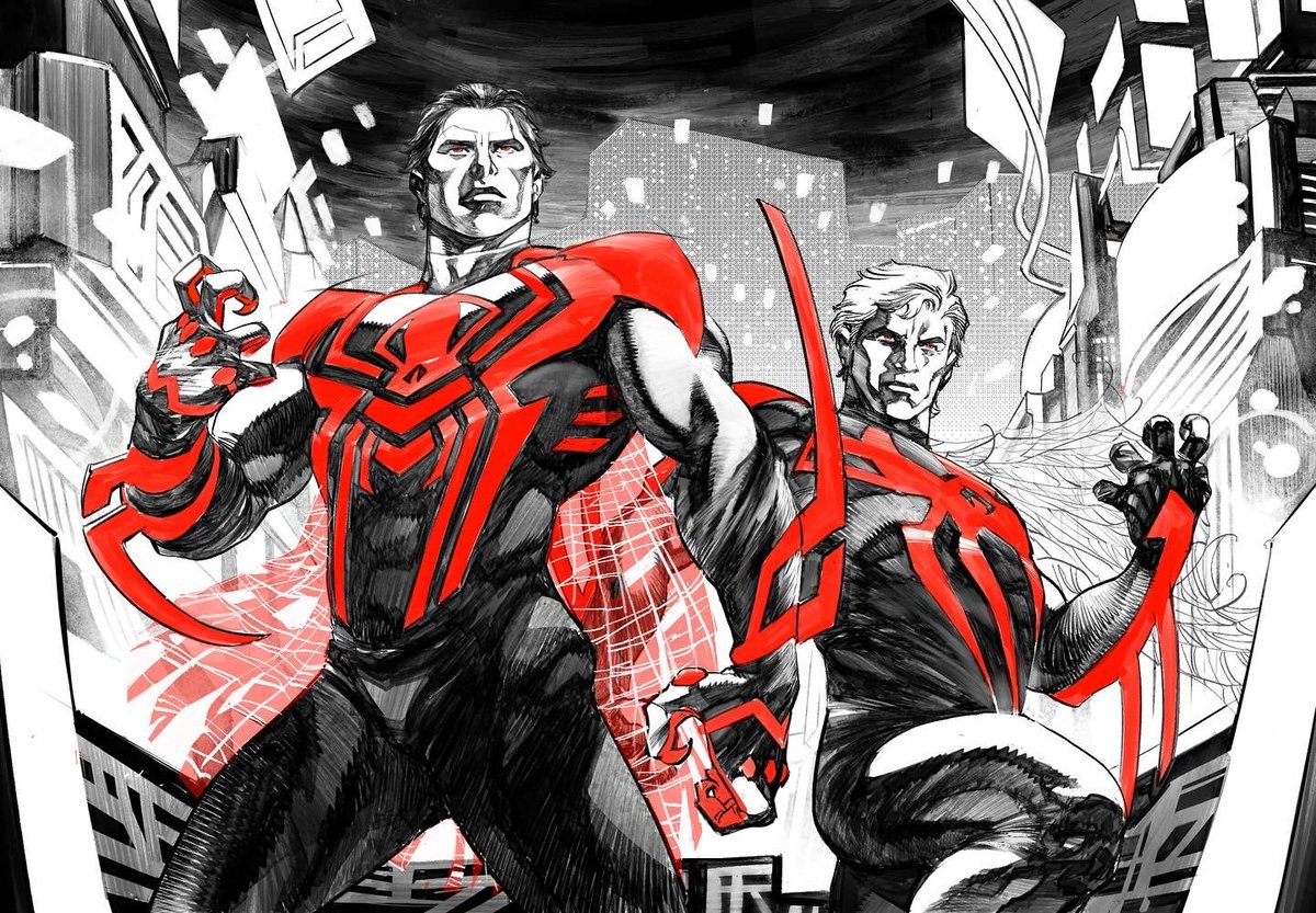 Next highlight of 2023 : Getting to work on Miguel O’ Hara: Spider-Man 2099 with <a href="/thesteveorlando/">The Steve Orlando</a> ! Coming out 3rd January from <a href="/Marvel/">Marvel Entertainment</a> andhere is something that shows my appreciation!
#miguelohara #marvel #comics #acrossthespiderverse #nuevayork #daily #spiderman2099 #multiverse