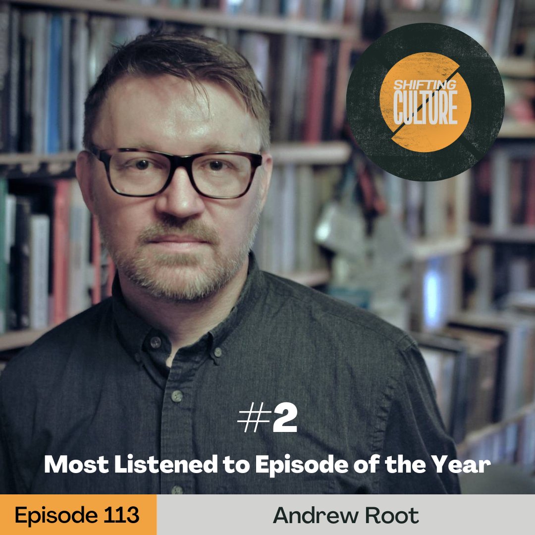 shiftingcultur2's tweet image. We are continuing to countdown the most listened to episodes of 2023 on @shiftingcultur2 

At number 2 is Ep. 113 Andrew Root - When Church Stops Working - @RootAndrew

open.spotify.com/episode/5mF6zm…