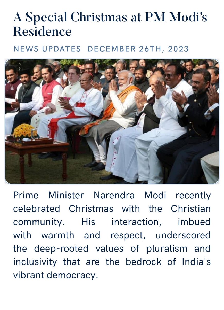 KAMTAPR41212497's tweet photo. A Special Christmas at PM Modi’s Residence
https://t.co/Sp4ZR87eM1 via NaMo App https://t.co/qmu2SG8LxS