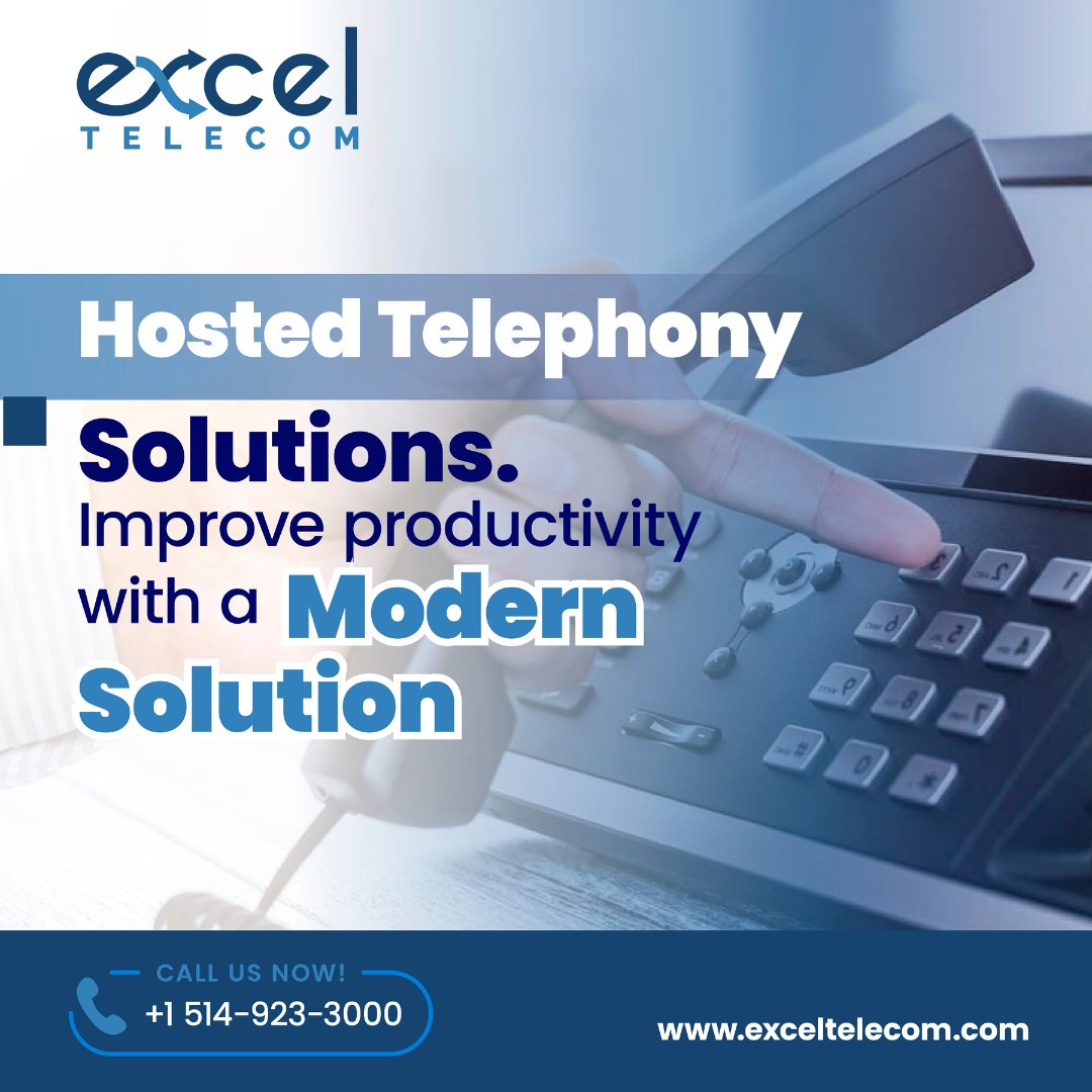ExcelTelecominc's tweet image. Looking for a better communications tool for you and your team?

Enhance collaboration and productivity with a hosted phone system!

exceltelecom.com/en/solutions/h…

#hostedtelephony #cloud #hostedcommunications #exceltelecom #businesscommunications
