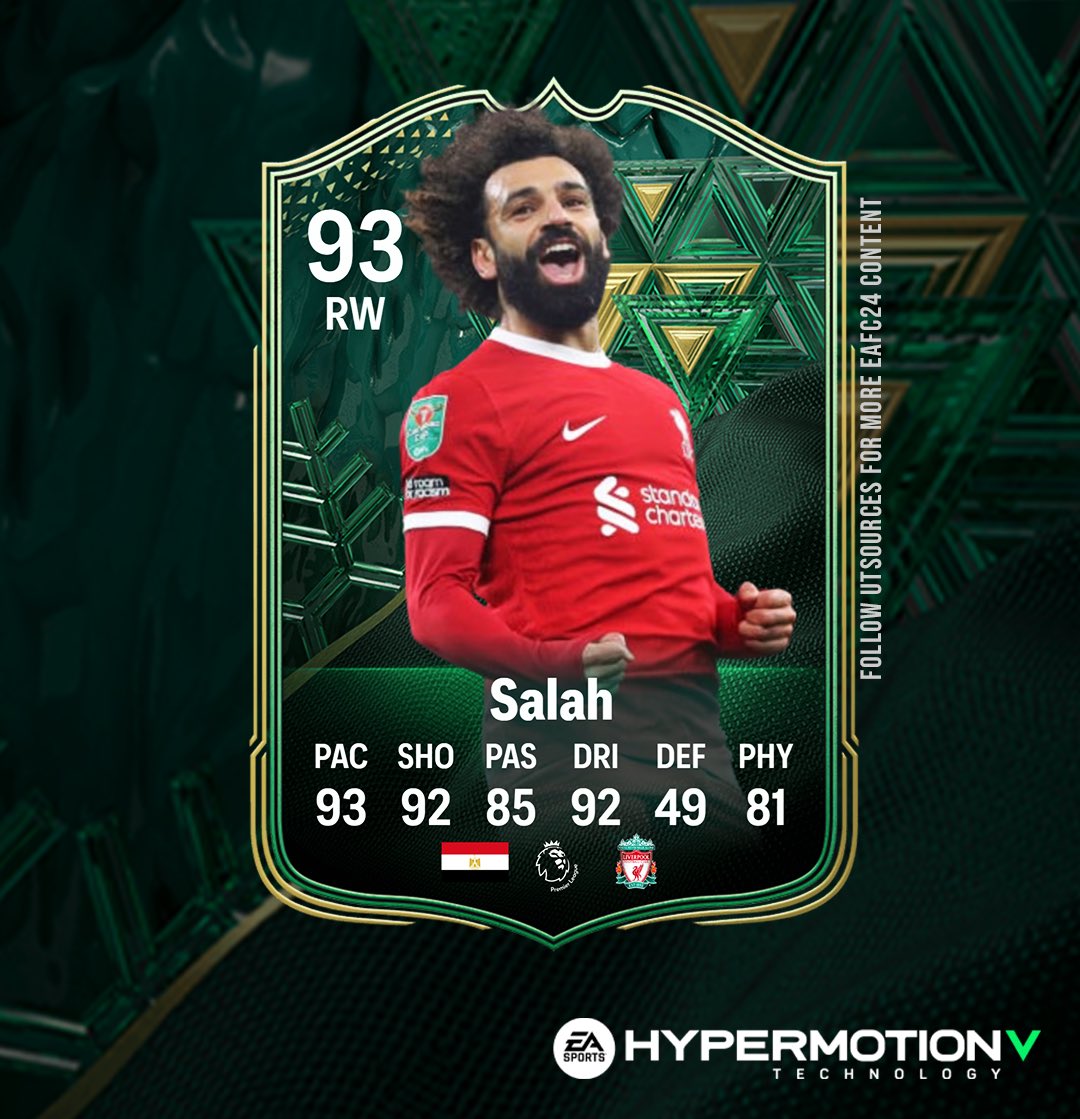 UTSources's tweet photo. 🚨More Winter Wildcards On The Way ✅

- Salah 🇪🇬
- Goretzka 🇩🇪
- Casemiro 🇧🇷
- Adeyemi 🇩🇪
- Saliba 🇫🇷
- Renato Sanchez 🇵🇹
- Koundé 🇫🇷
- Becker 🇸🇷
- Raspadori 🇮🇹
- Courtois 🇧🇪

Do any get into your starting XI 🤔

Stats Predicted ✅

#EAFC24 https://t.co/AqEUR819GA