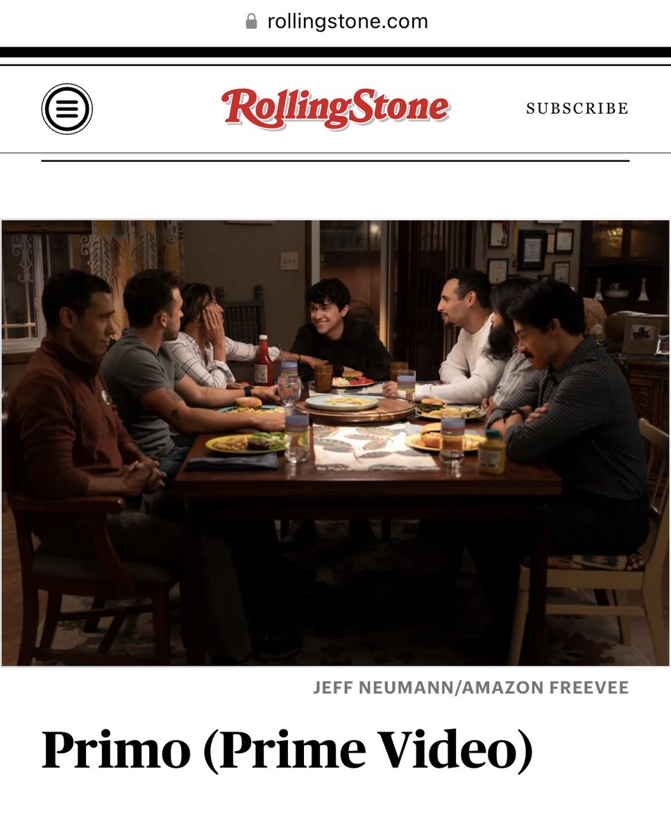 SheaSerrano's tweet photo. holy shit rolling stone  🥹🥹🥹🥹

seeing PRIMO pop up on these end of year lists is so fucking cool and overwhelming and wonderful 😭😭😭 https://t.co/Yz97v5CKaF