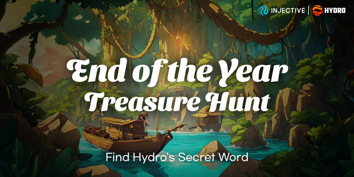 hydro_fi's tweet photo. The last part of the 🗺️ Treasure Hunt concludes with Hydro Protocol! Find a secret hidden word and finish the journey

🪧Hydro WebApp
https://t.co/VUMAZCS9ci 

🪧Hint:
🌳Fundamental product feature in Hydro
🌿Mint your favorite asset into a liquidity form.

$hINJ #LSD