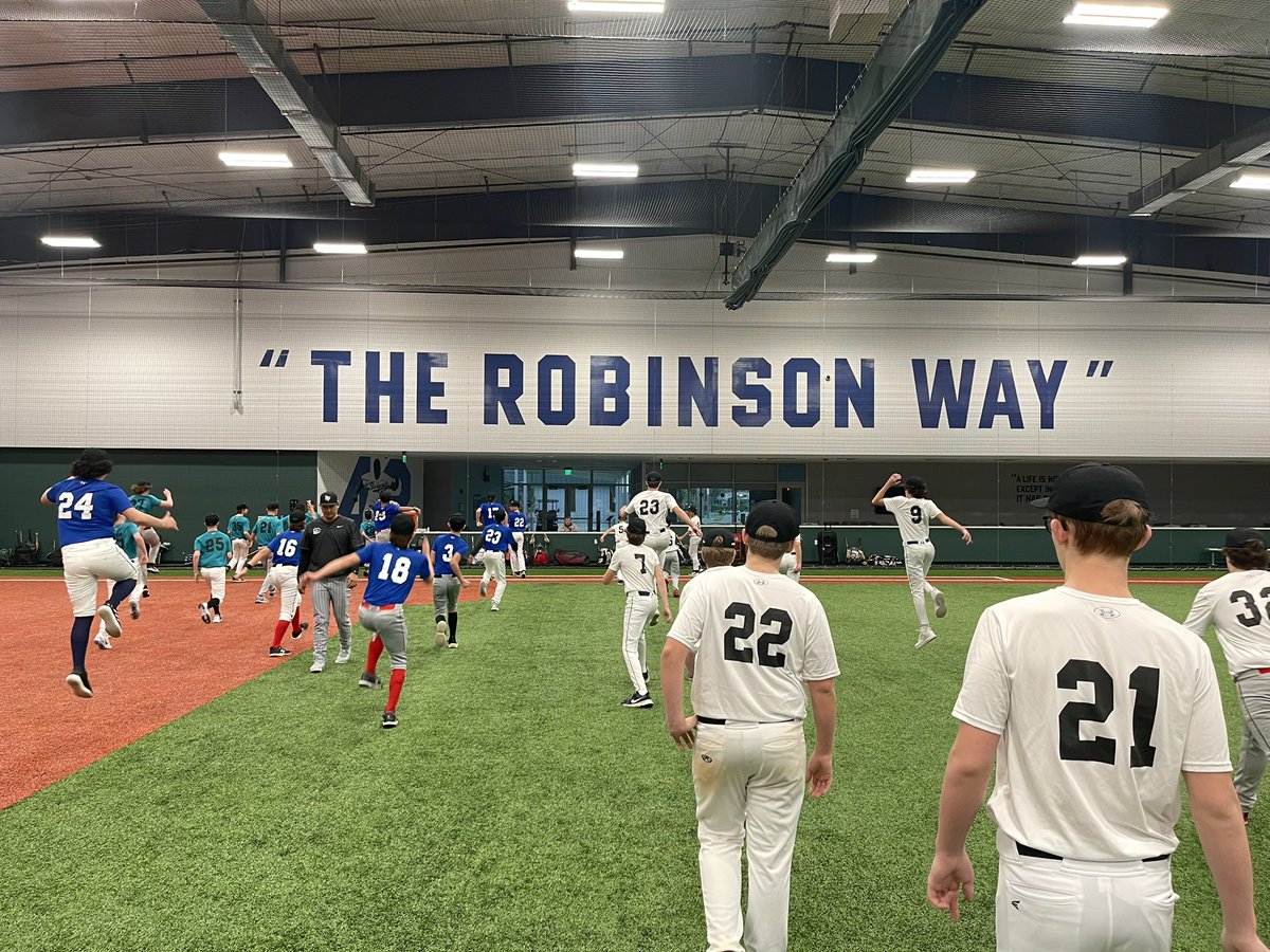 Getting after it today at Jackie Robinson Training Center