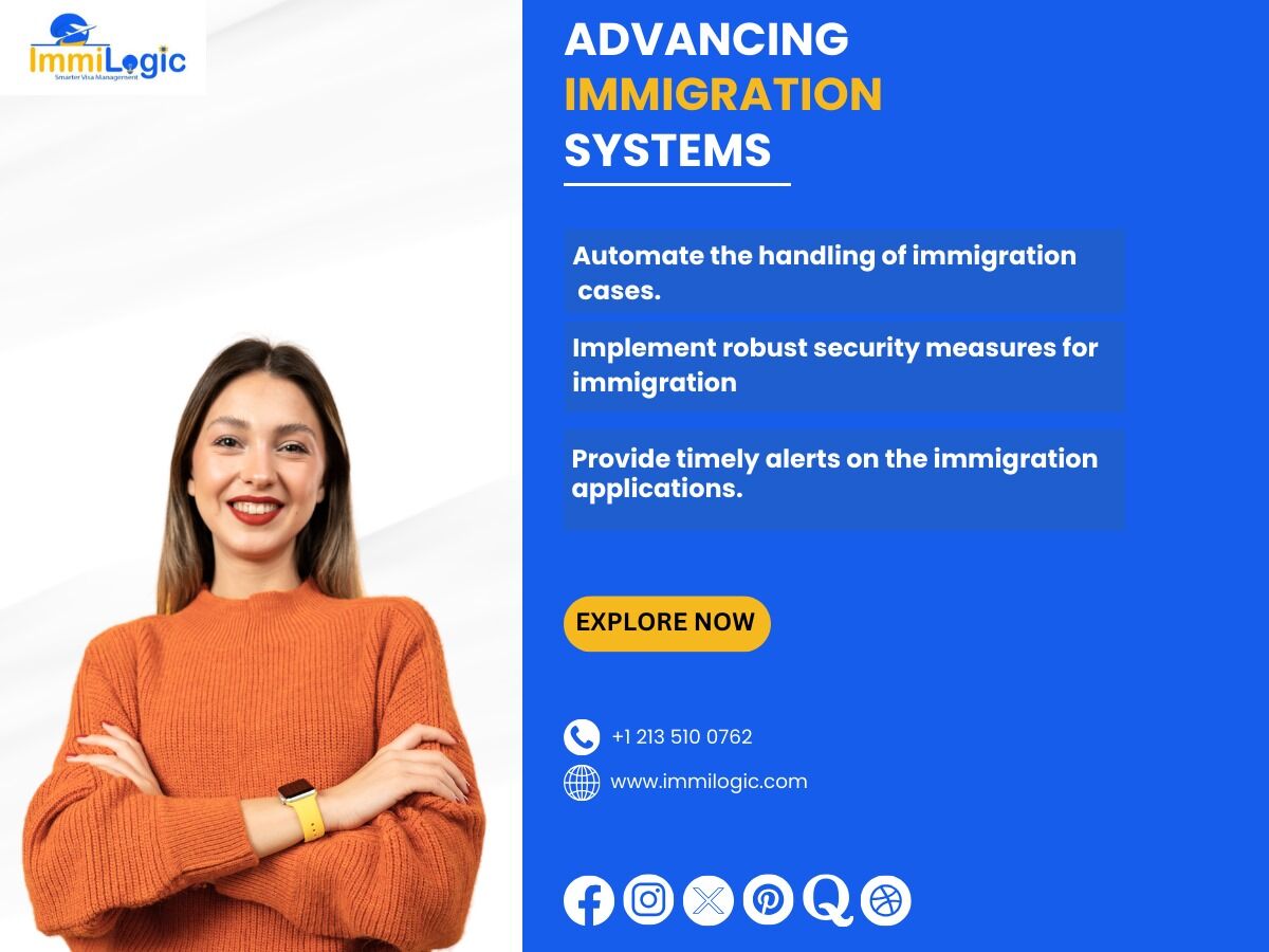 immilogic's tweet image. Making immigration smoother, safer, and more efficient🌐🛃
Get in touch with us:   Call us +1 213 510 0762   

 #ImmigrationInnovation #AutomationAdvancement #SecureImmigration #TechTransformsBorders #GlobalMobility #ImmigrationRevolution #DigitalBorders