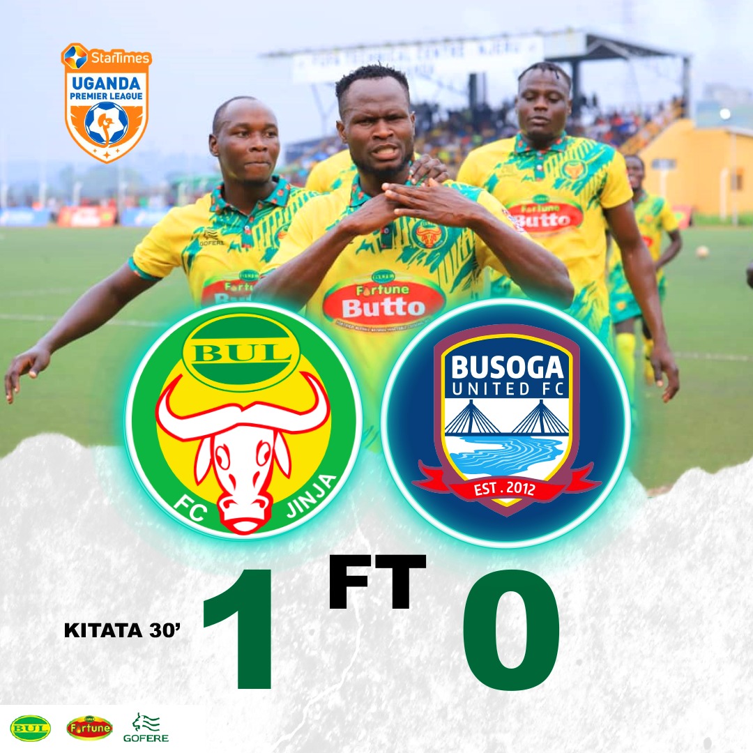 Bulfc1's tweet photo. #SUPL
Full time
BUL 1-0 Busoga United || Alex Kitata 30', || #BULFC || #BULBUS https://t.co/QzSI5mqLOz