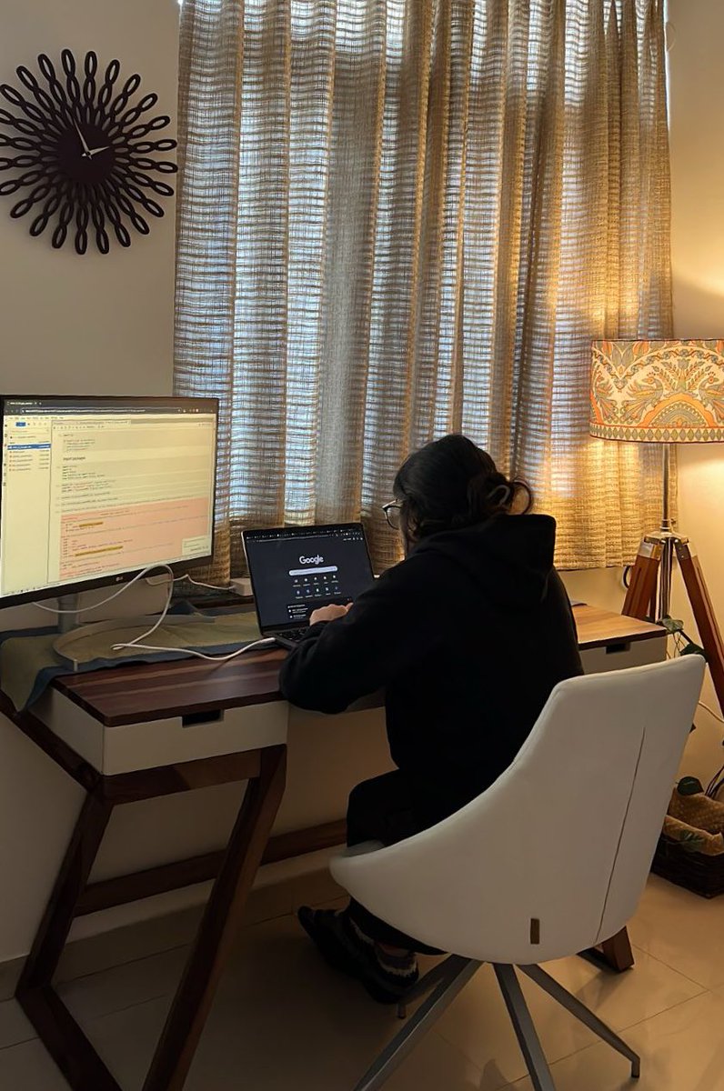 cozy coding corner for delhi winters👩‍💻🧣