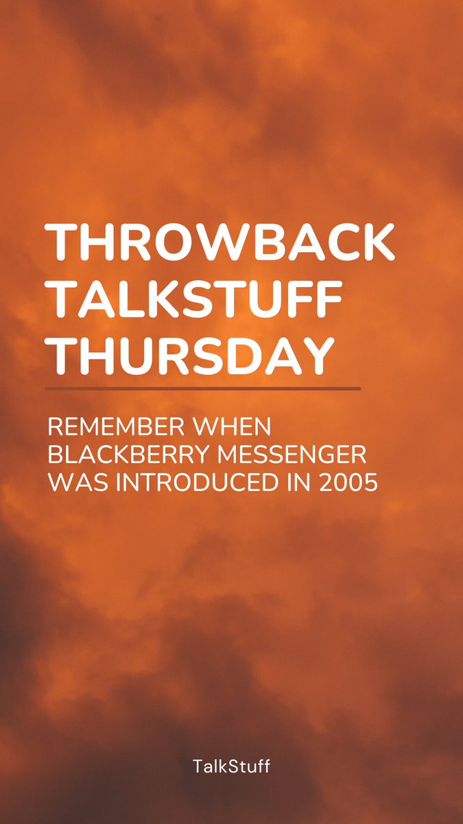 Talkstuff_app's tweet photo. Back then, BBM had us all in a chokehold. Looking back now, mobile chat apps have evolved abundantly with innovative ways to engage the new digital world. Well, TalkStuff is the next pioneer in the age of chat apps to catch your attention and we intend on keeping it.
#talkstuff https://t.co/as0Ukz6ZYX