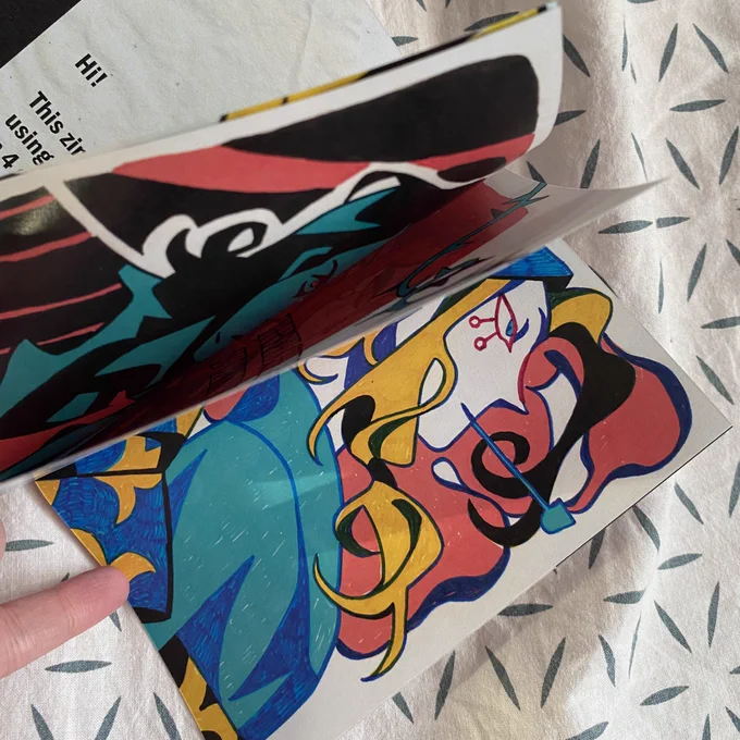yippeee i've made a new small zine  it will be available along with other new things during next shор opening hehehehe