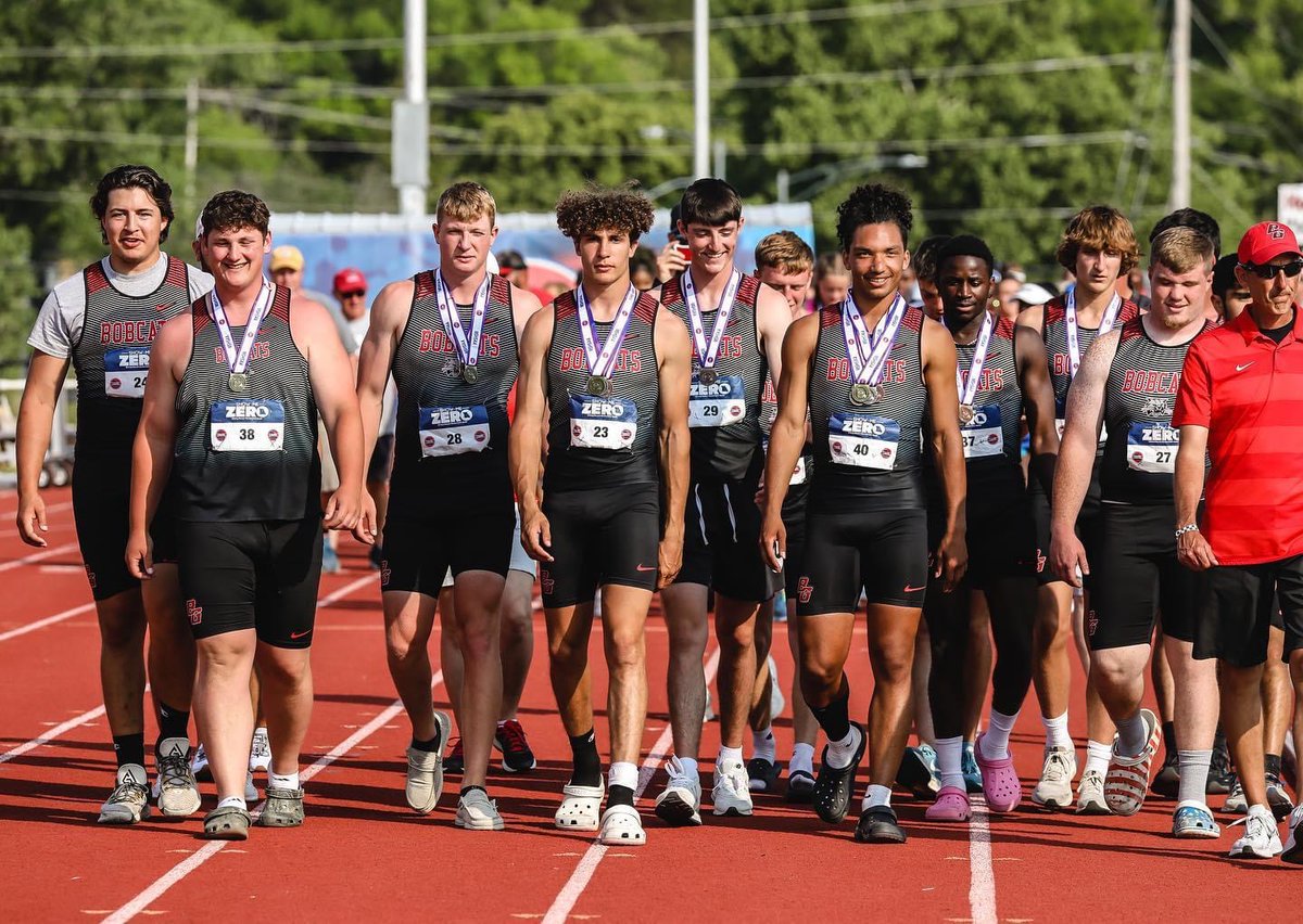 Top Moment of 2023
Boys Track Team Wins 1st Ever State Championship

The 2023 Bowling Green track team won their 1st ever State Championship by scoring 74.5 points. The Bobcats defeated East Newton (37 points) and Herculaneum and Luth. North (30 points) to earn the championship.