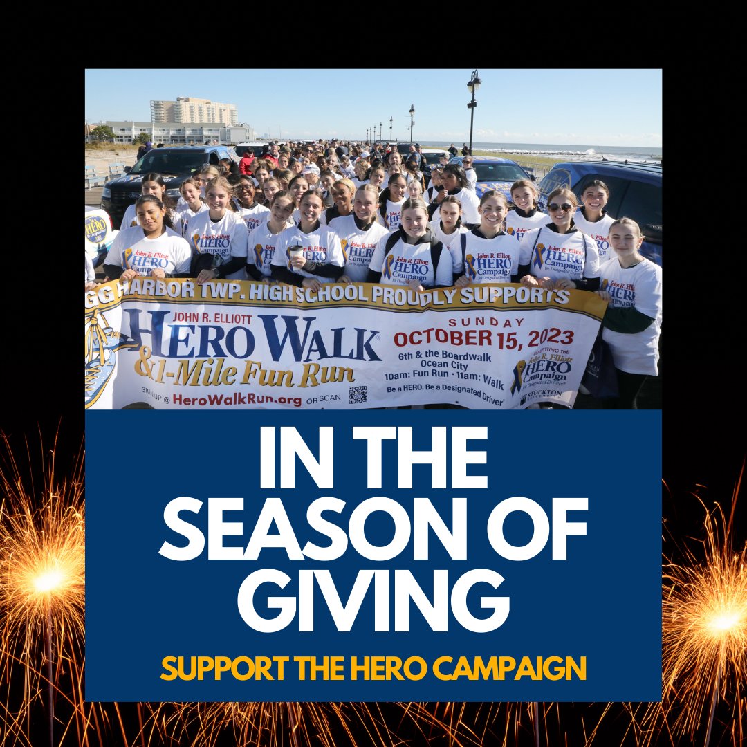 Together we can protect our loved ones from drunk driving tragedies. Your donation to the HERO Campaign will allow us to continue spreading our message to use safe and sober designated drivers. Give today: herocampaign.org/donate/