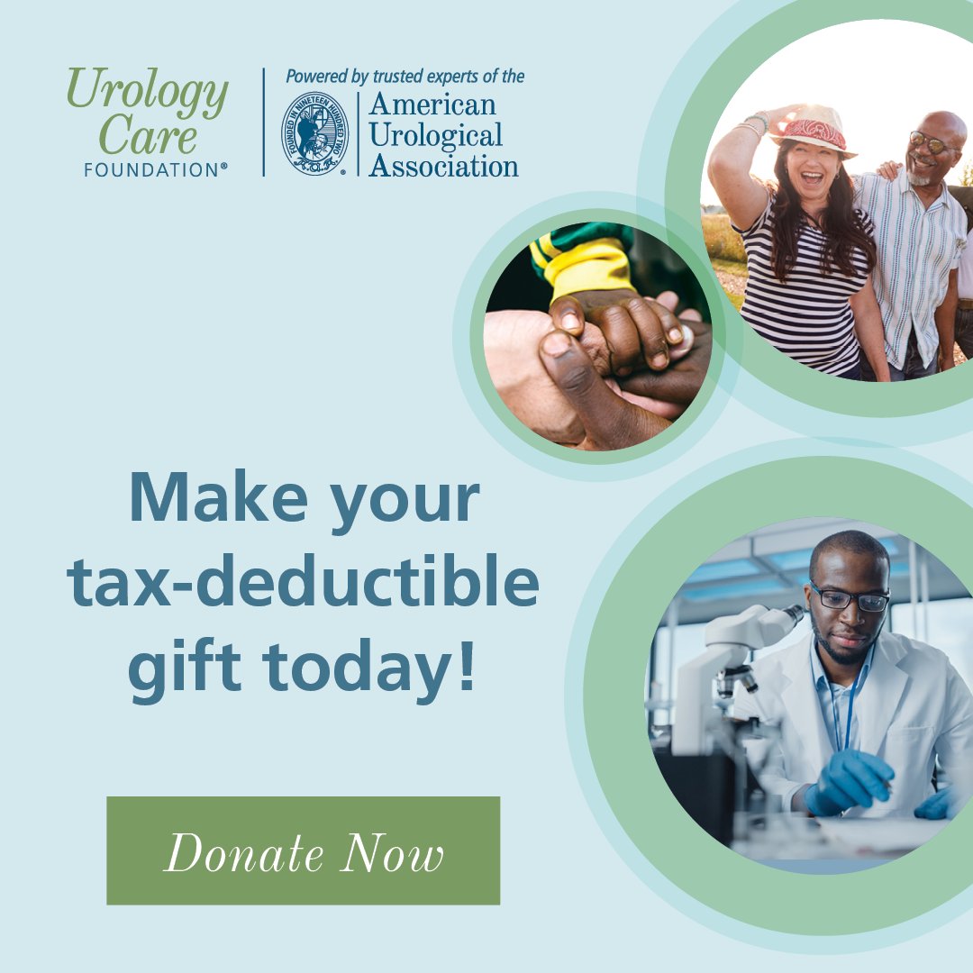 Urology Care Foundation on X: “Remember to Secure your Tax