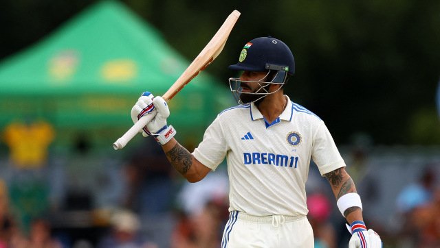 CricCrazyJohns's tweet photo. Virat Kohli has scored most runs for India in the first Test against South Africa. 

- The 🐐 https://t.co/lxpKX9ipMv