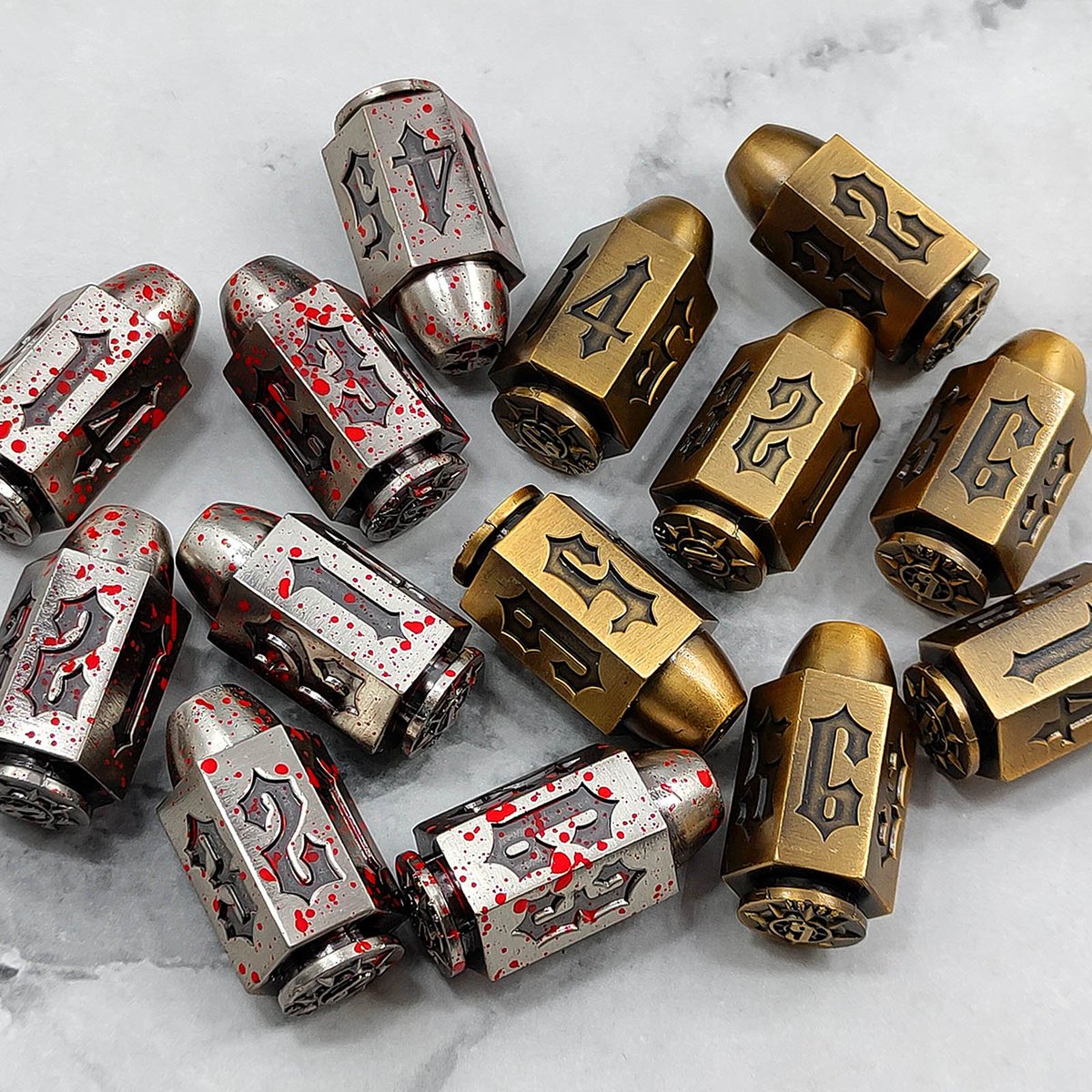 What material do you prefer for dice? The metal dice are very textured, but I think they are too heavy. I prefer the resin dice, which are brightly colored and really beautiful. 😎 #dungeonsanddragons
#boardgames #ttrpg #cosplayer #mtg #egirl #girlgamer #doctorwho #dndcosplay