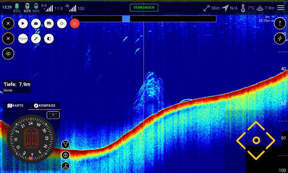 carplounge's tweet image. Bingo!!! 🕺🏼Carp in the swim. #rt7 #baitboat #carpfishing