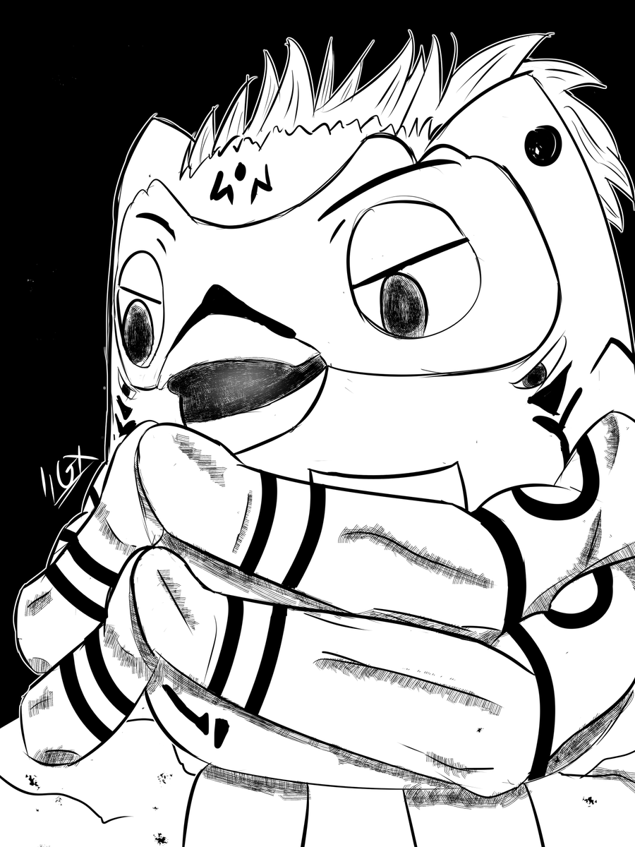 HiGX_Function's tweet photo. Duolingo as Sukuna

Y'all should know where I'm going by now lol

#jjk #jjkfanart #Duolingo #Tokped https://t.co/HdA1ET09r9