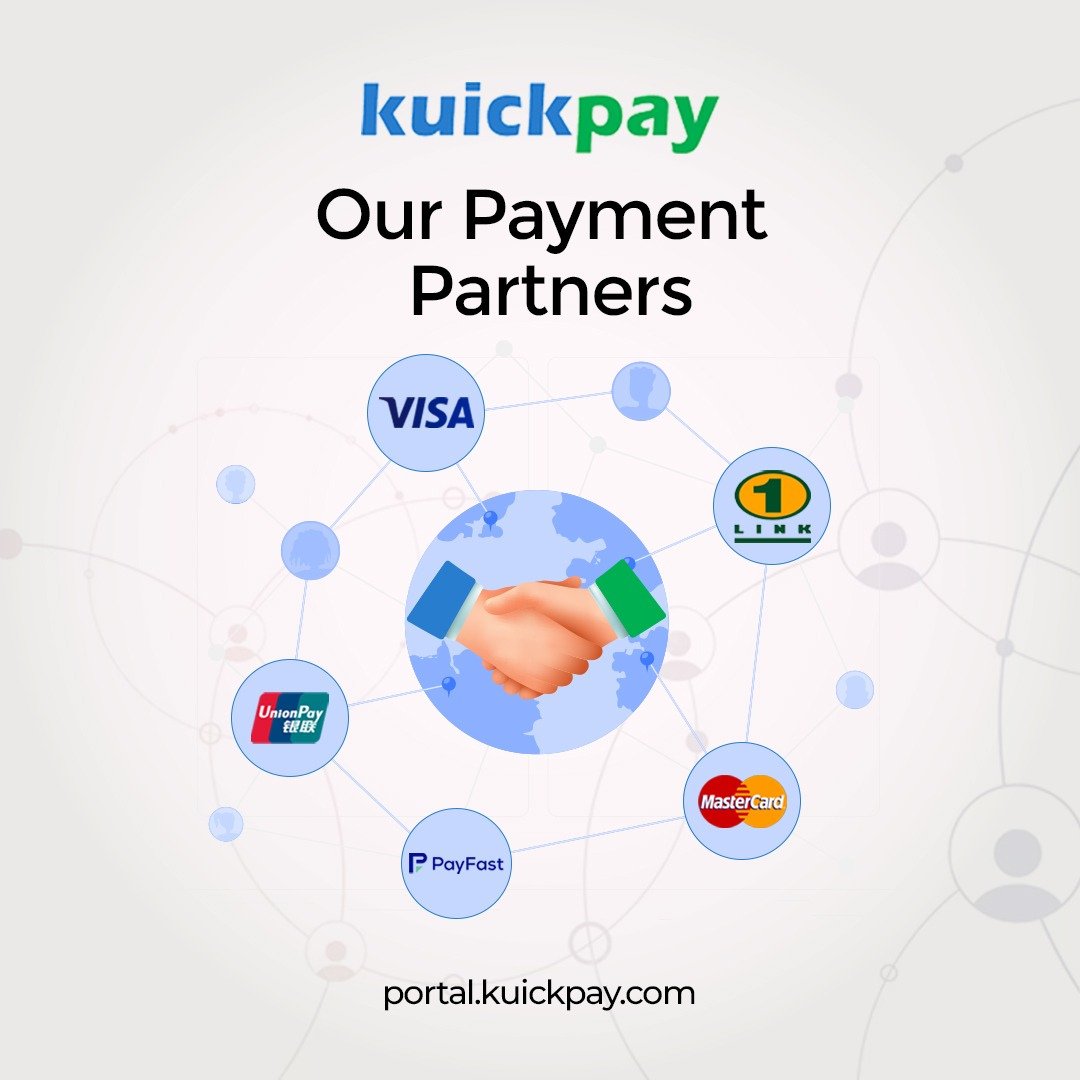 Following are the payment partners of Kuickpay.
Sign up now at:
portal.kuickpay.com
.
.
.
#Kuickpay #SecurePayments #LeadingBrands