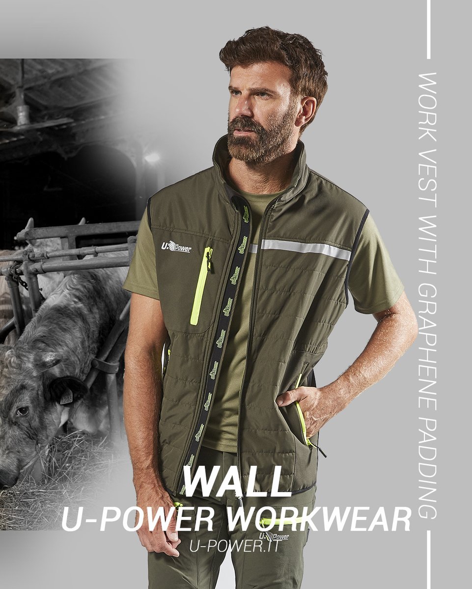 Inizia il nuovo anno con il piede giusto, o meglio… il gilet giusto!

👉WALL è perfetto per diversi settori lavorativi e, grazie all’innovativa imbottitura in grafene, è in grado di mantenere un microclima ideale e distribuire in maniera omogenea il calore.

#upower