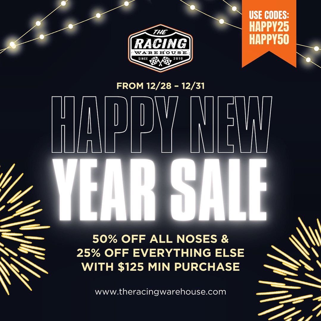 Cue the fireworks early!!! 🎆🎇🧨 Let’s ring in the new year with a SALE🤑🤑🤑🤑 50% off ALL NOSES 25% off EVERYTHING ELSE ($125 min purchase) Use code: HAPPY25 or HAPPY50 👀 Sale ends at 11:59pm EST on 12/31 ⏰
