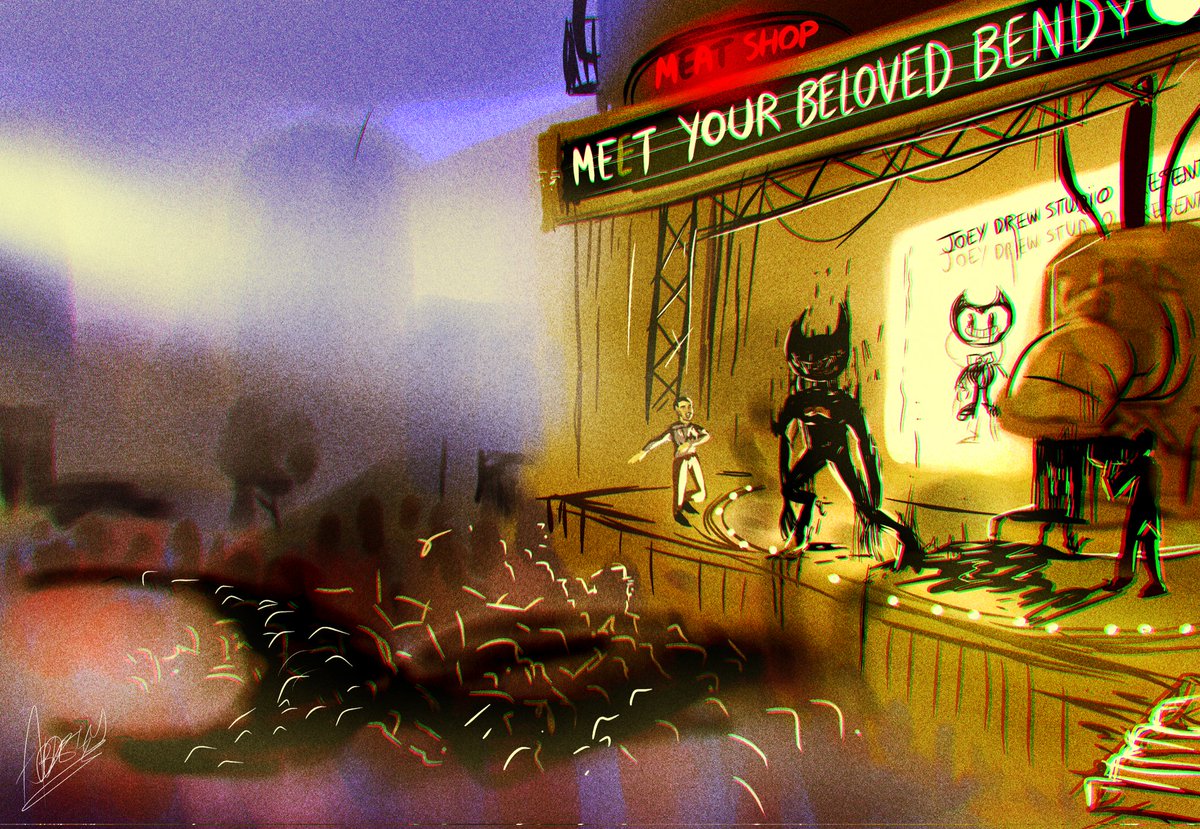 The reveal.. #BendyMovie #BendyFanArt #Bendy_and_the_ink_machine