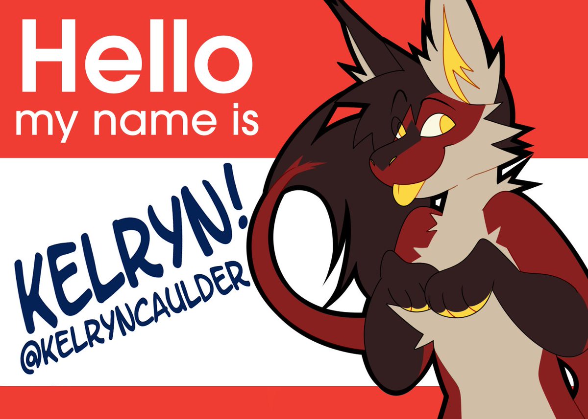 I am getting to draw so many species I never have previously! this adorable Ferrin belongs to <a href="/KelrynCaulder/">Kelryn™️💤</a> !