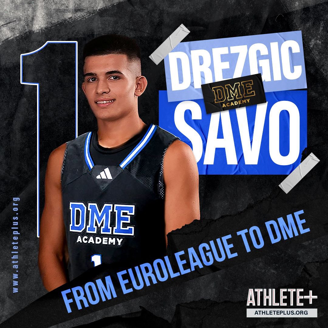 AthletePlusOrg's tweet photo. 🚨 Big move alert! 🚨 Savo Drezgić transitions from Euroleague to DME Academy! 🏀 A major step for his career and an exciting step for us at Athlete+. Stay tuned for this rising star's journey! #AthletePlus #SavoDrezgić #NextBigThing https://t.co/zBRIjbrXKm