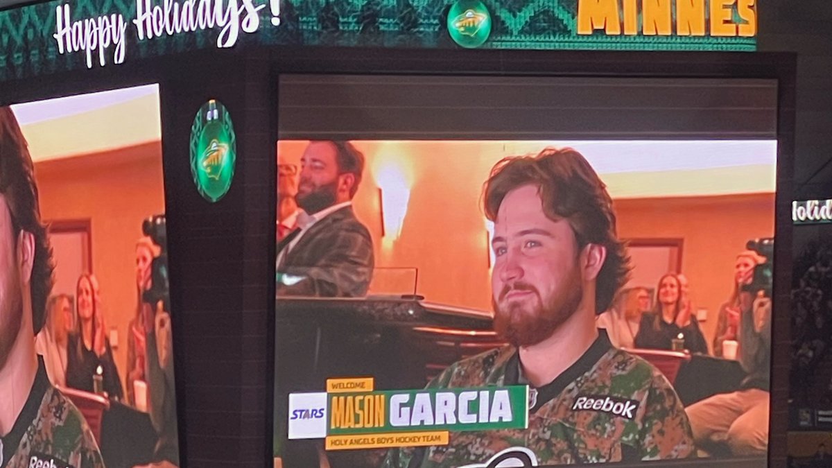 AHA Senior Mason Garcia was recently hosted by the Minnesota Wild as their guest of honor. Check out this story and update from Marielle Mohs and WCCO &amp; CBS News Minnesota. 
cbsnews.com/minnesota/news…