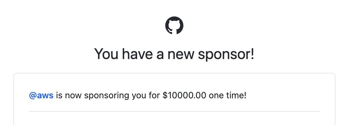 squidfunk's tweet photo. 🤯 @AWSOpen just sponsored Material for MkDocs! The AWS Open Source Software Fund donated $10k to the project!

We've started building a small but amazing team around the project and contributions like this help us sustain our efforts pushing the project to new heights!

❤️❤️❤️ https://t.co/6U0w88N0ky