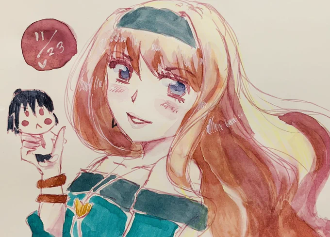 #今年も残りわずかなのでお気に入りの4枚を貼る  もしかして自分……女の子のが上手く描けているんじゃないか?ってくらい女子率高いです もっと色んなキャラを描けるようになりまいな………男を描けるようになりたい